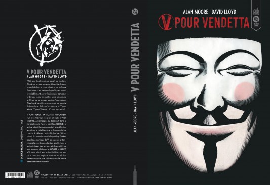 V pour Vendetta Nouvelle édition – V pour Vendetta Nouvelle édition - couv