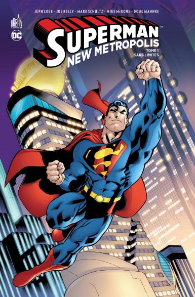 Couverture : Superman new Metropolis, tome 1 : Sans limites