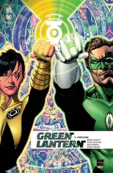 Couverture : Green lantern rebirth, tome 4 : Fracture