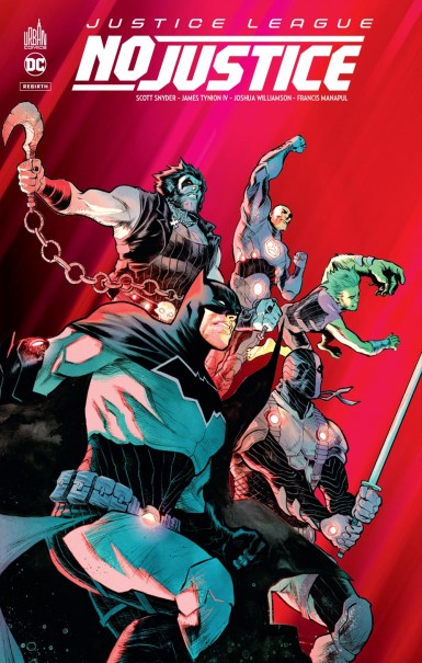 Couverture : Justice league, no justice