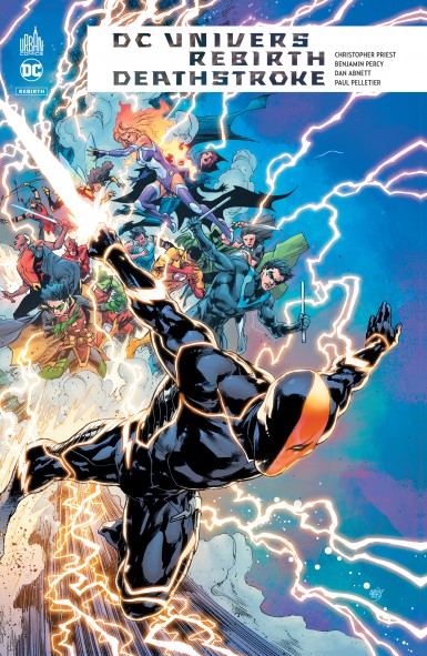 Couverture : DC Univers rebirth : Deathstroke