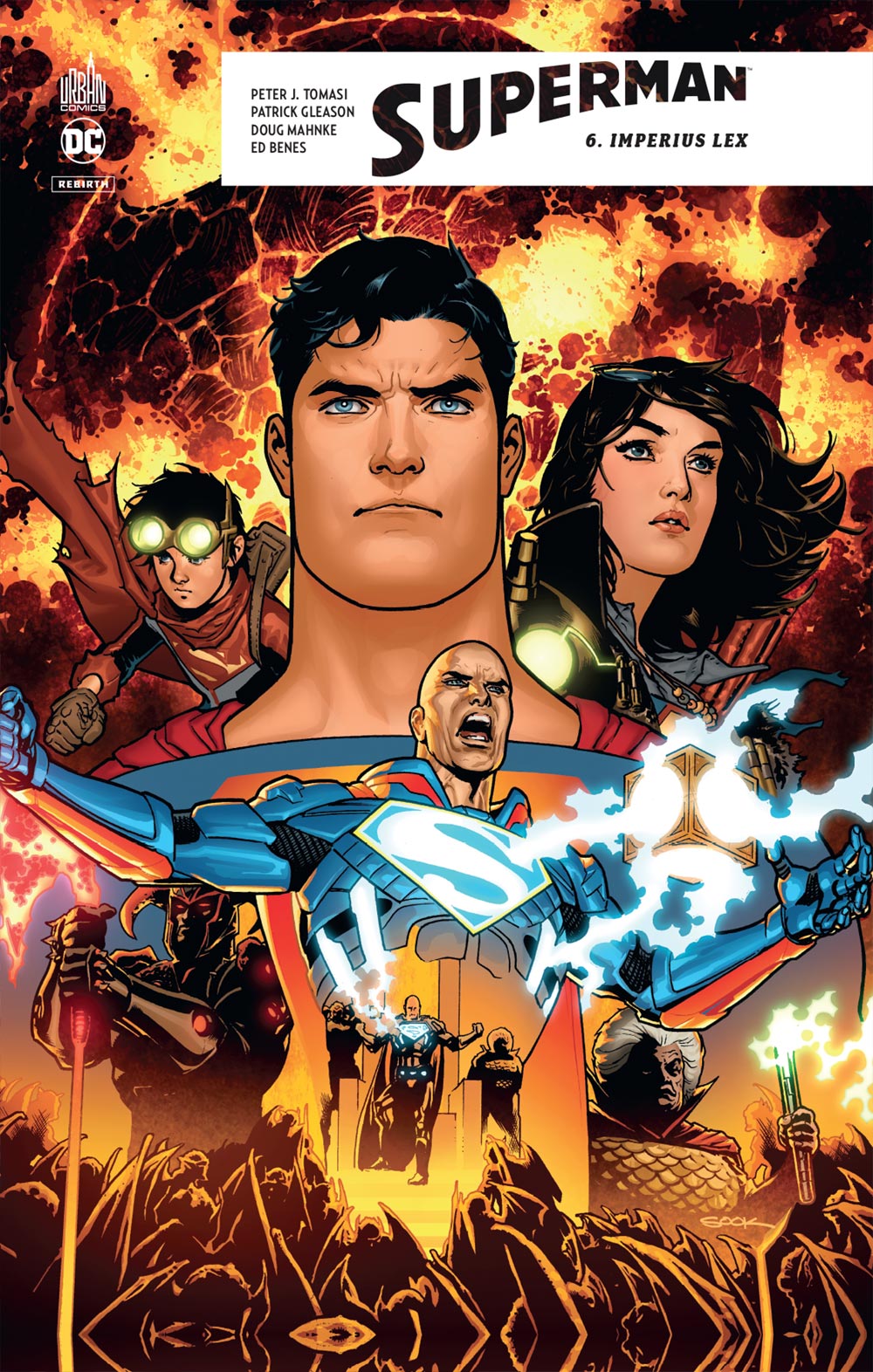 SUPERMAN REBIRTH – Tome 6 - couv