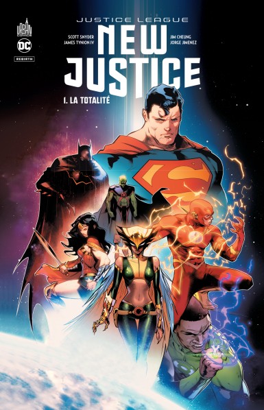 Couverture : Justice league, new justice, tome 1 : La totalité