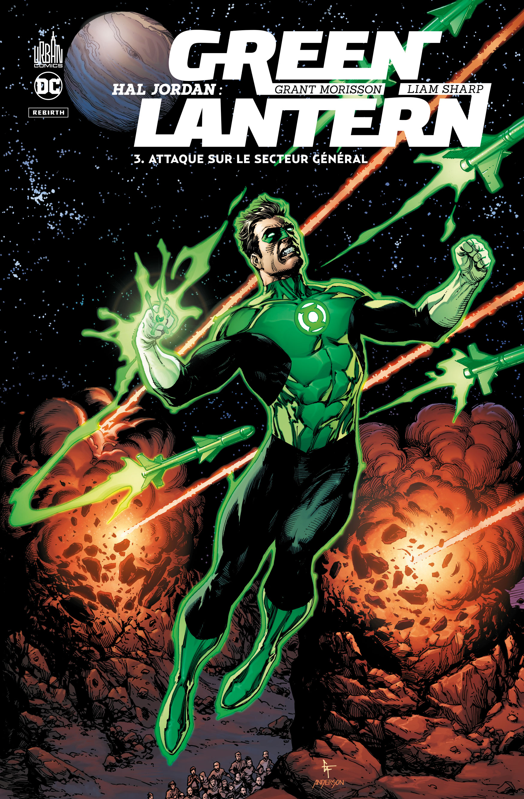 Hal Jordan : Green Lantern  Tome 3 - couv