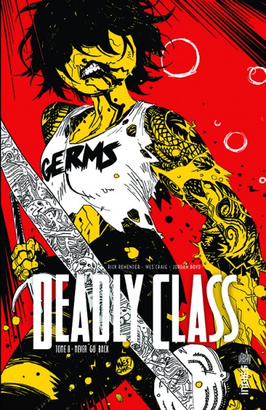 Couverture : Deadly class, tome 8 : Never go back