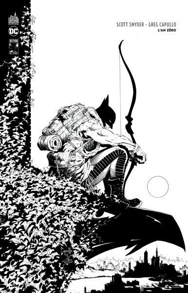 BATMAN 80 ANS – Tome 3 – Batman : L'An Zéro Edition N&B 80 ans - couv