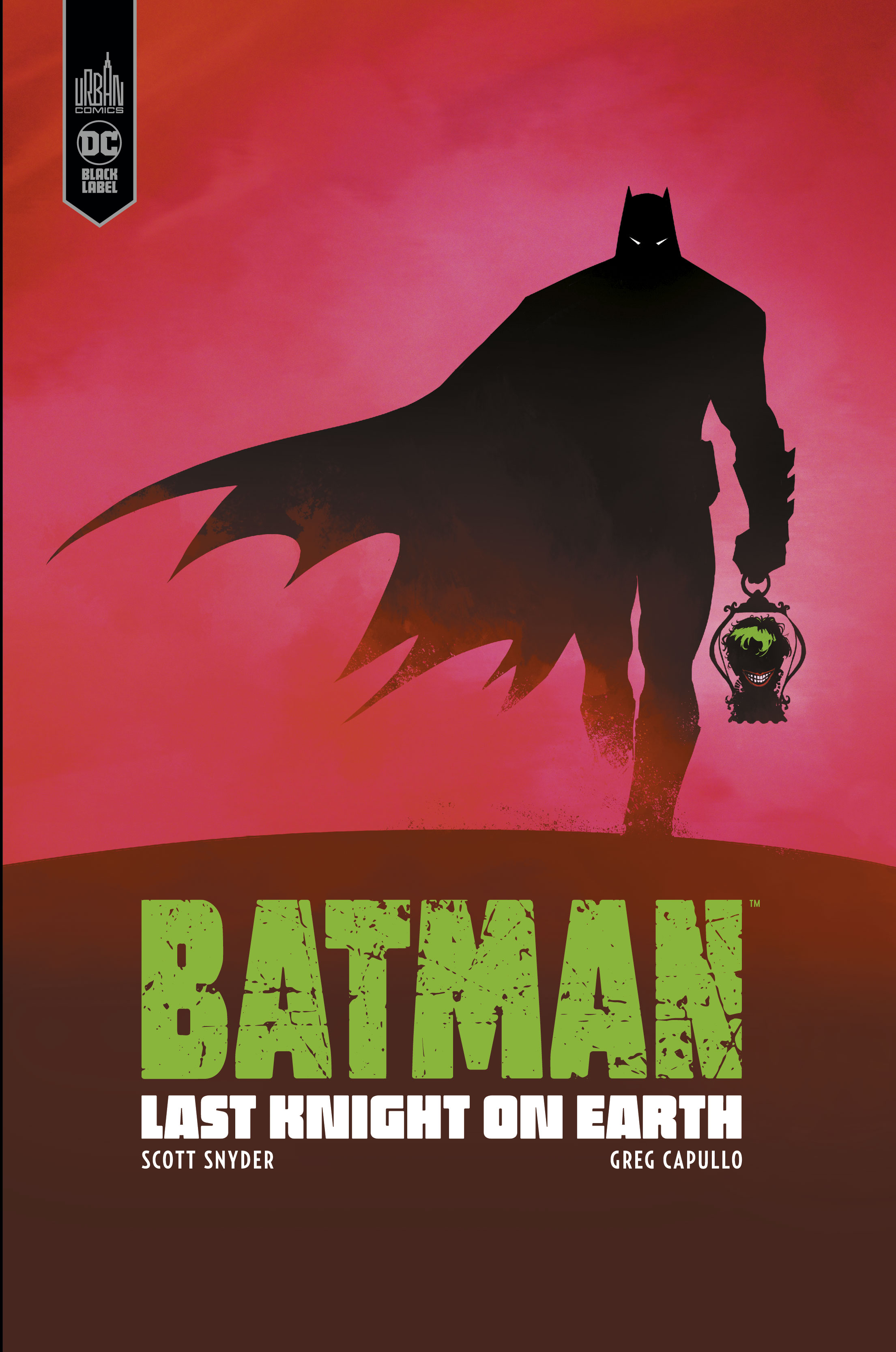 Batman Last Knight on earth - couv
