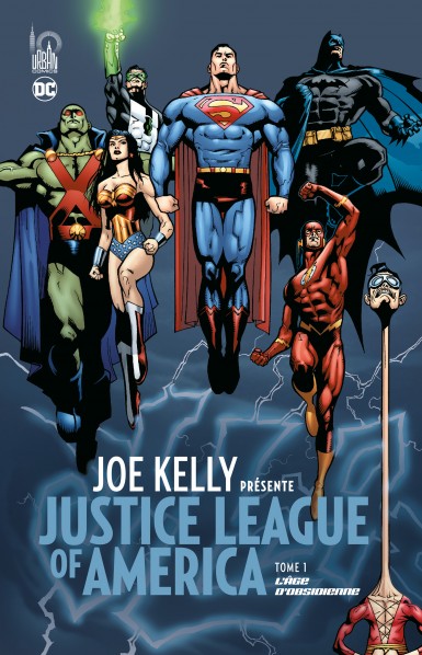 Couverture : Joe Kelly présente Justice league of America, tome 1 : L'âge d'obsidienne