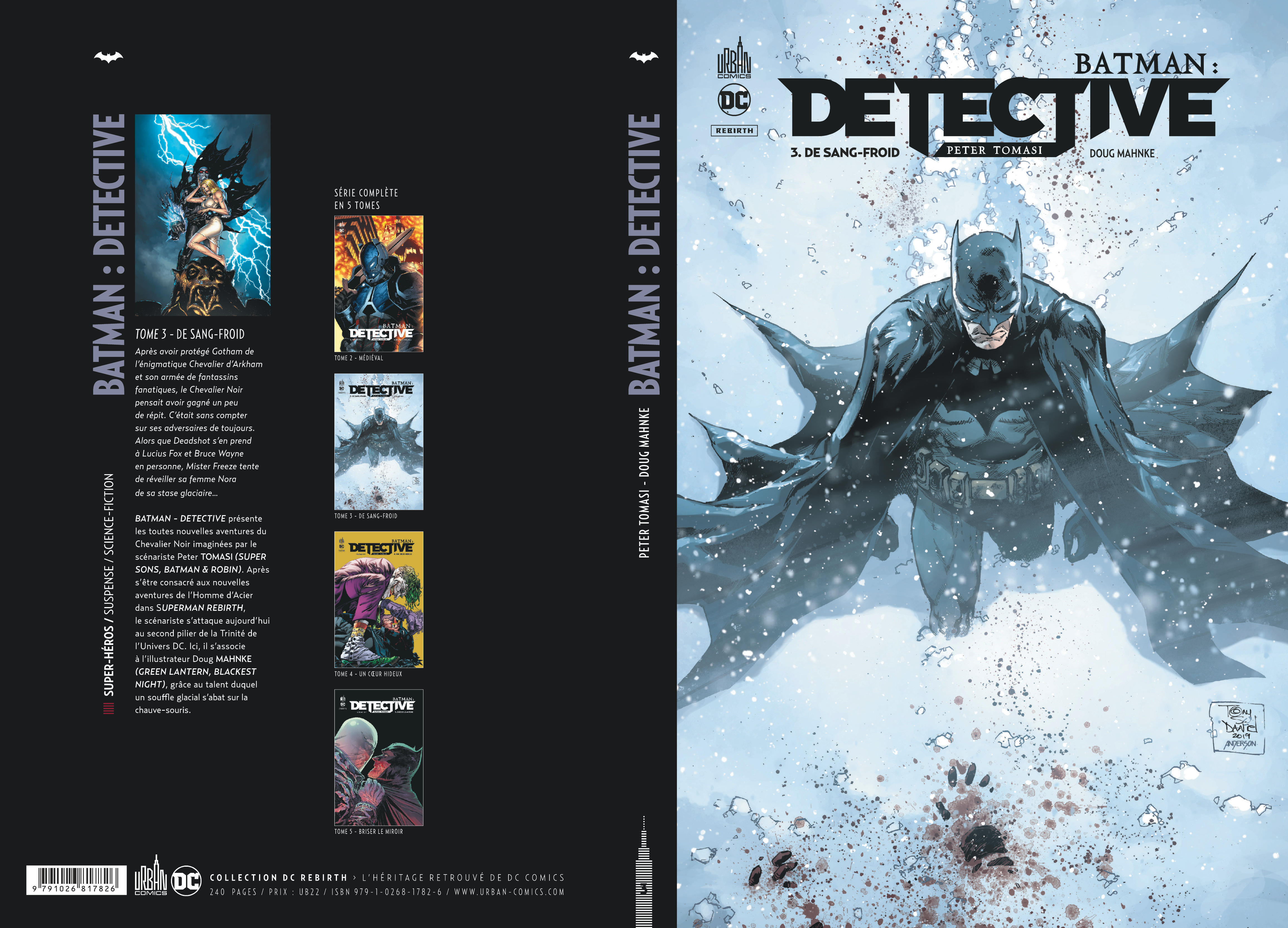 Batman : Detective – Tome 3 - couv