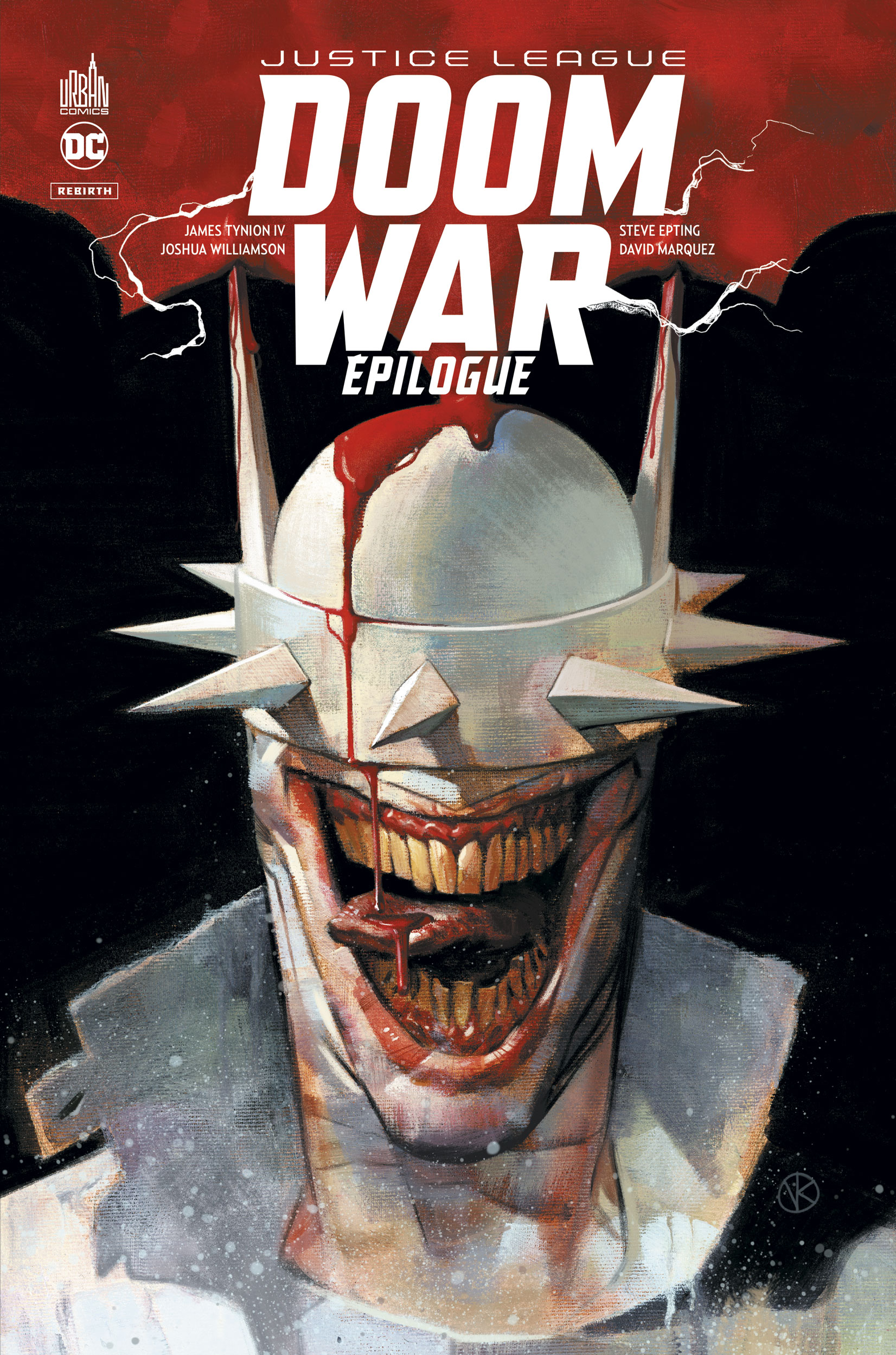 Justice League Doom War - Épilogue - couv