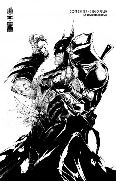 BATMAN 80 ANS – Tome 1 – Batman : La Cour des Hiboux Edition N&B 80 ans - couv