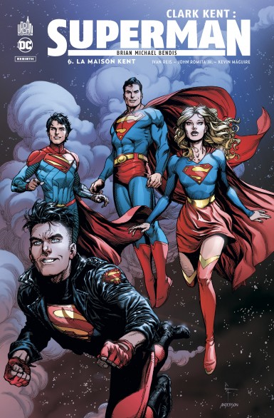 Couverture : Clark Kent, Superman, tome 6 : La maison Kent