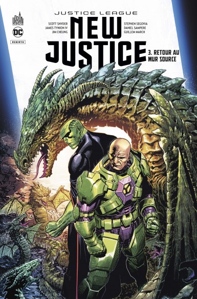 Couverture : Justice league, new justice, tome 3 : Retour au mur source