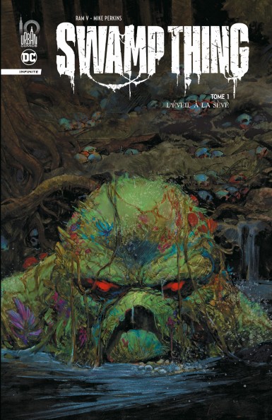 Couverture : Swamp thing, tome 1 : L'éveil à la sève