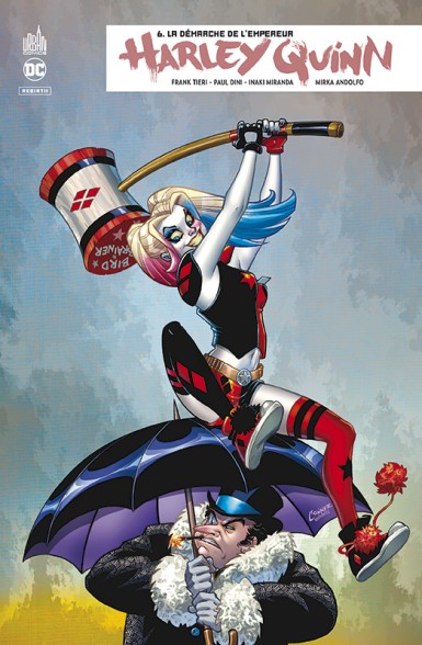 Couverture : Harley Quinn, tome 6 : La démarche de l'empereur