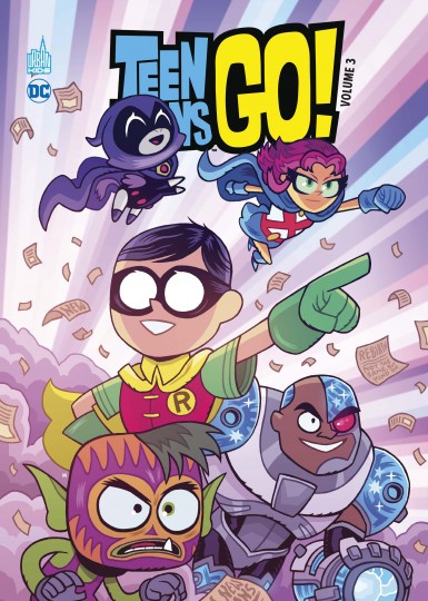 Couverture : Teen titans go !, tome 3