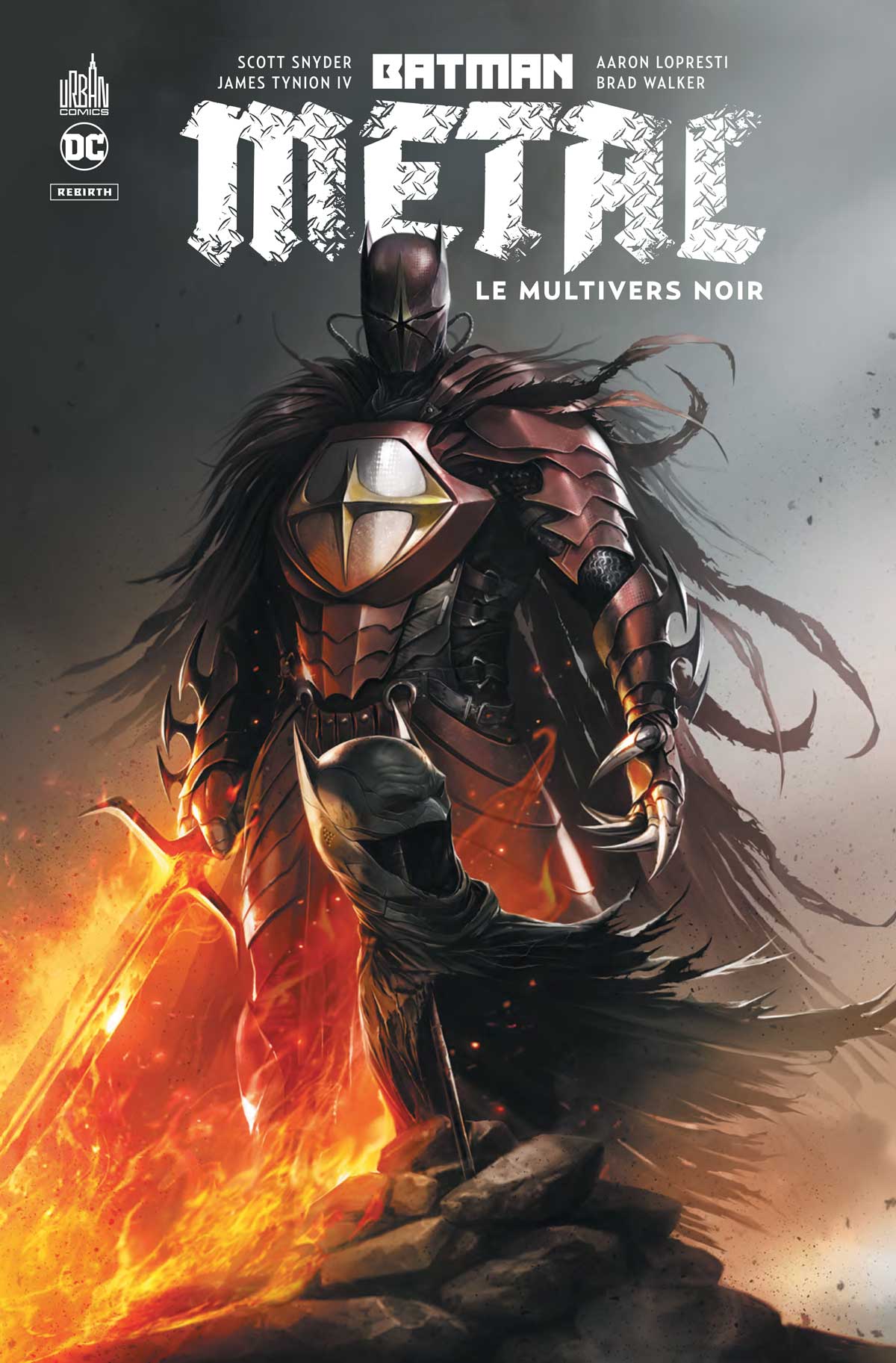 Batman Metal : Le Multivers Noir – Tome 1 - couv