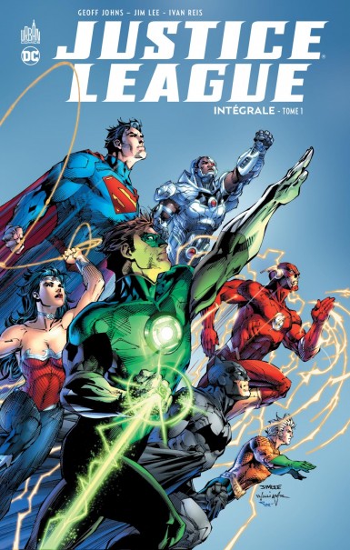 Couverture : Justice League, tome 1