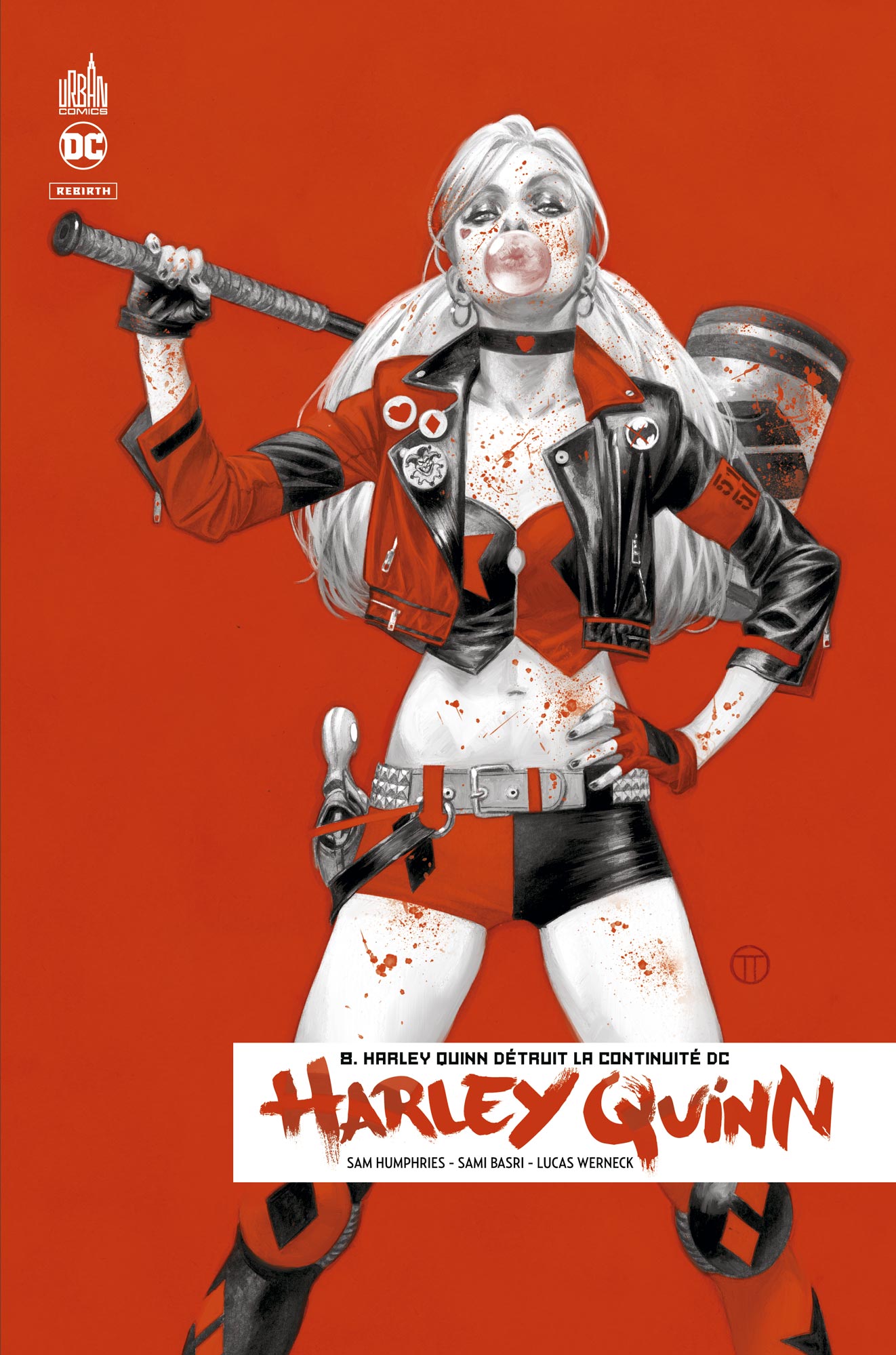 Harley Quinn Rebirth Tome 8 Livres Comics Par Mark Russell Benjamin Rivière Collectif Sam 4475