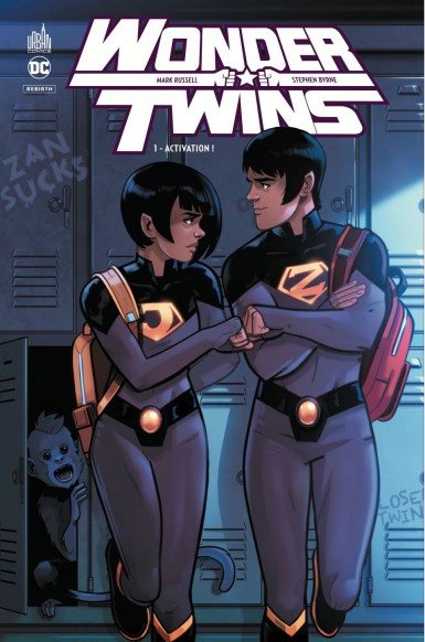 Couverture : Wonder twins, tome 1 : Activation !