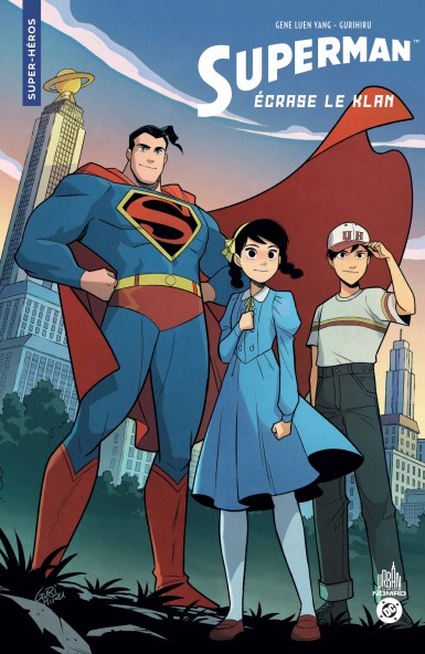 Couverture : Superman écrase le Klan