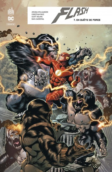 Couverture : Flash rebirth, tome 7 : En quête de force