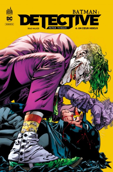 Couverture : Batman, détective, tome 4 : Un coeur hideux