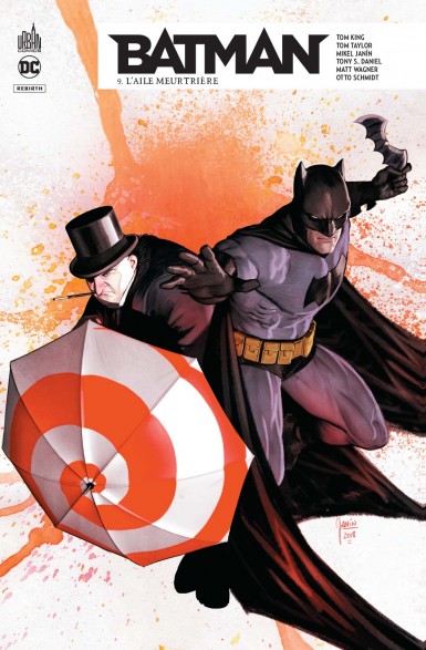 Couverture : Batman rebirth, tome 9 : L'aile meurtrière