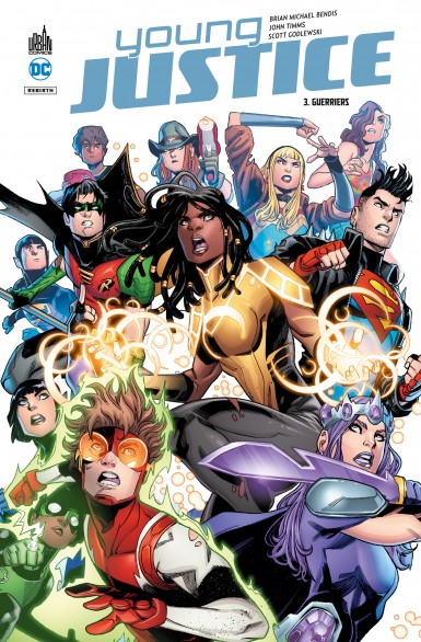 Couverture : Young Justice, tome 3 : Guerriers