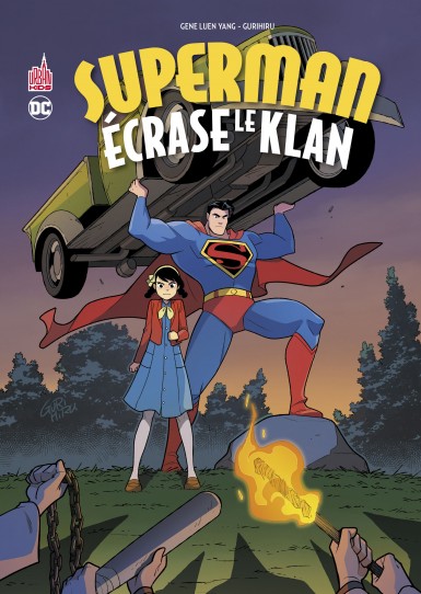 Couverture : Superman écrase le Klan