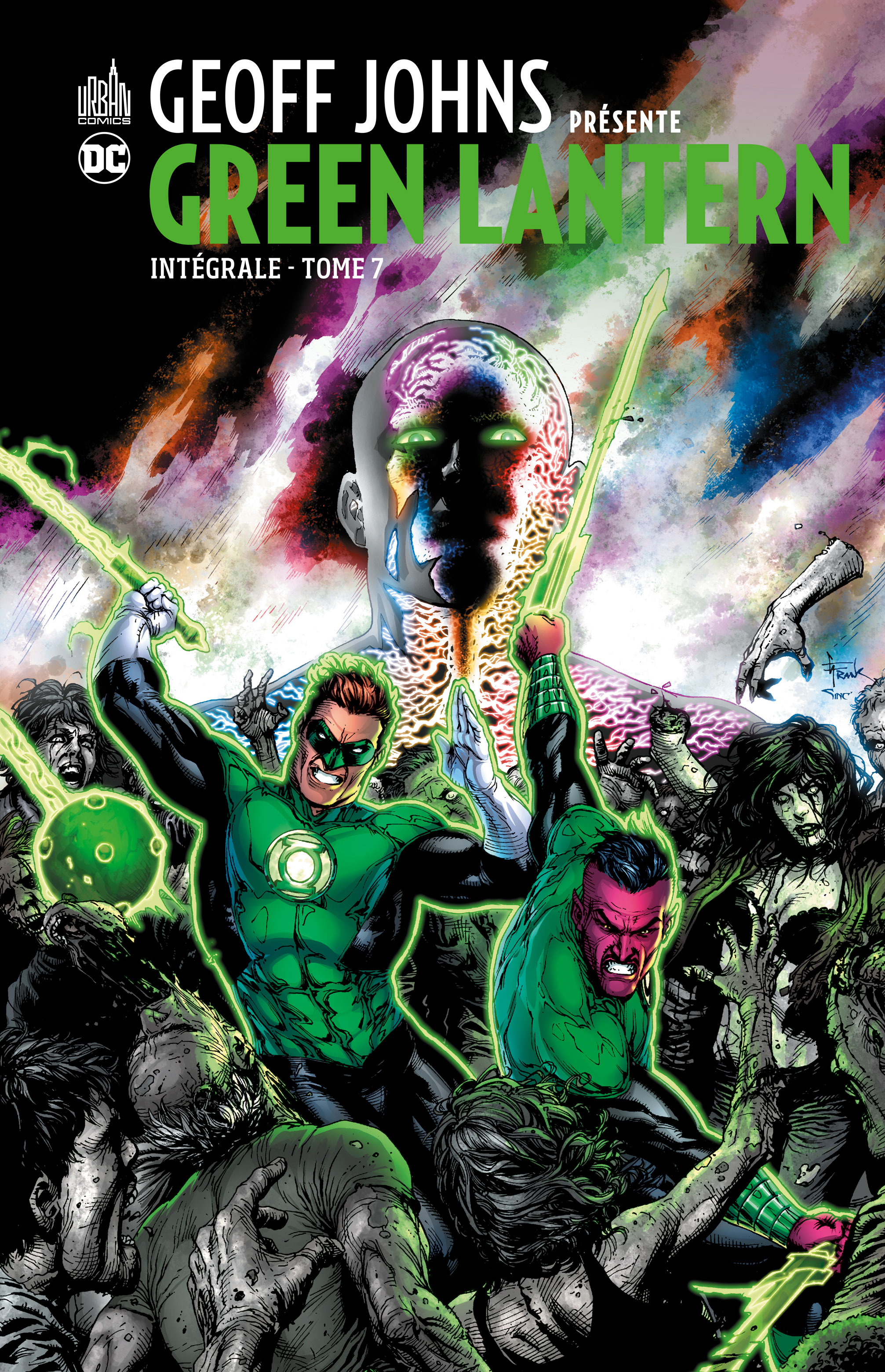 Geoff John présente Green Lantern Intégrale – Tome 7 - couv