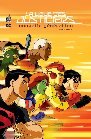 Couverture : La ligue des justiciers, nouvelle génération, tome 2