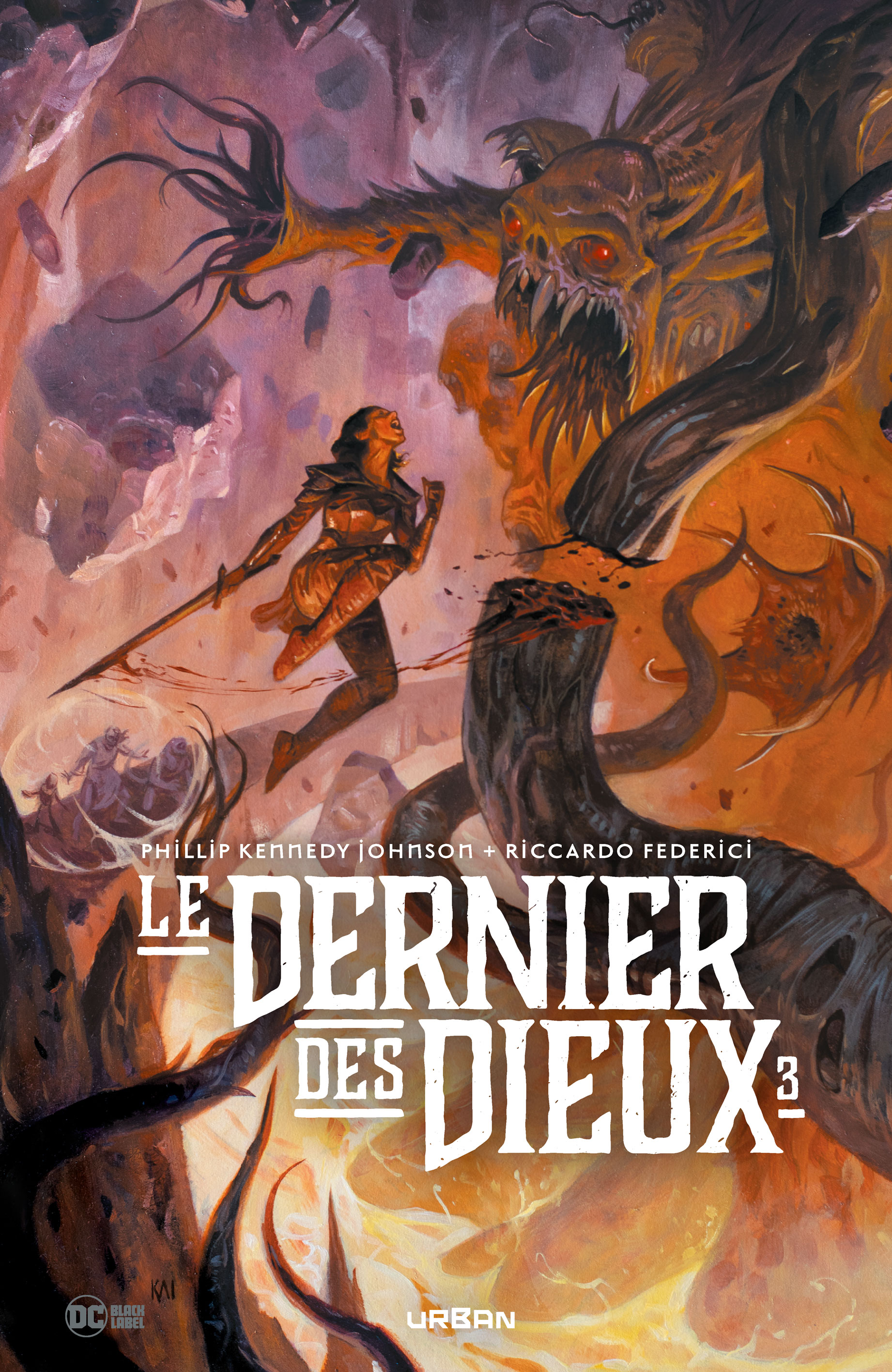 Le Dernier des Dieux tome 3 - couv