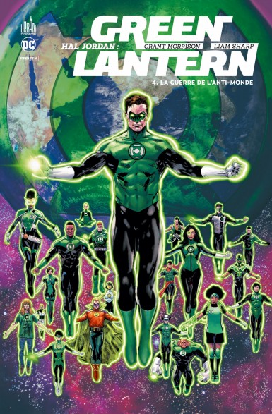 Couverture : Hal Jordan, Green Lantern, tome 4 : La guerre de l'anti-monde