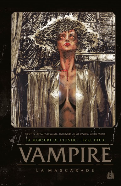 Couverture : Vampire la mascarade, tome 2 : La morsure de l'hiver