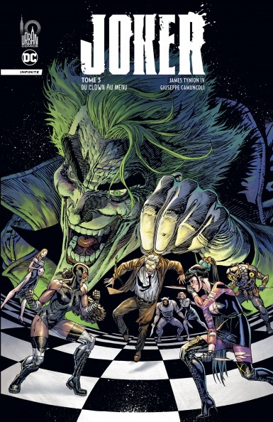 Couverture : Joker infinite, tome 3 : Du clown au menu