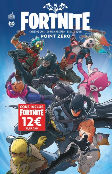 Batman Fortnite Point Zéro - couv