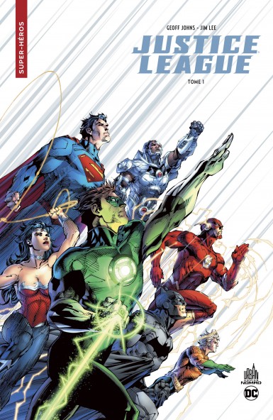 Couverture : Justice league, tome 1