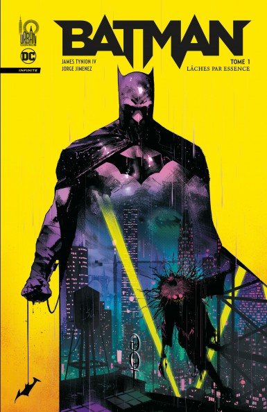 Couverture : Batman infinite, tome 1 : Lâches par essence