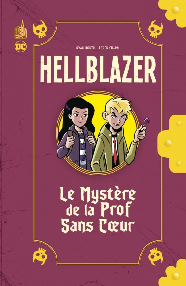 Couverture : Hellblazer : le mystère de la prof sans coeur