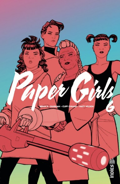 Couverture : Paper girls, tome 6