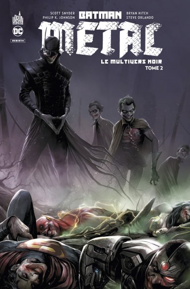 Couverture : Batman metal : Le multivers noir