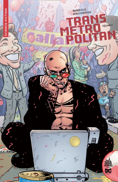 Couverture : Transmetropolitan, tome 2