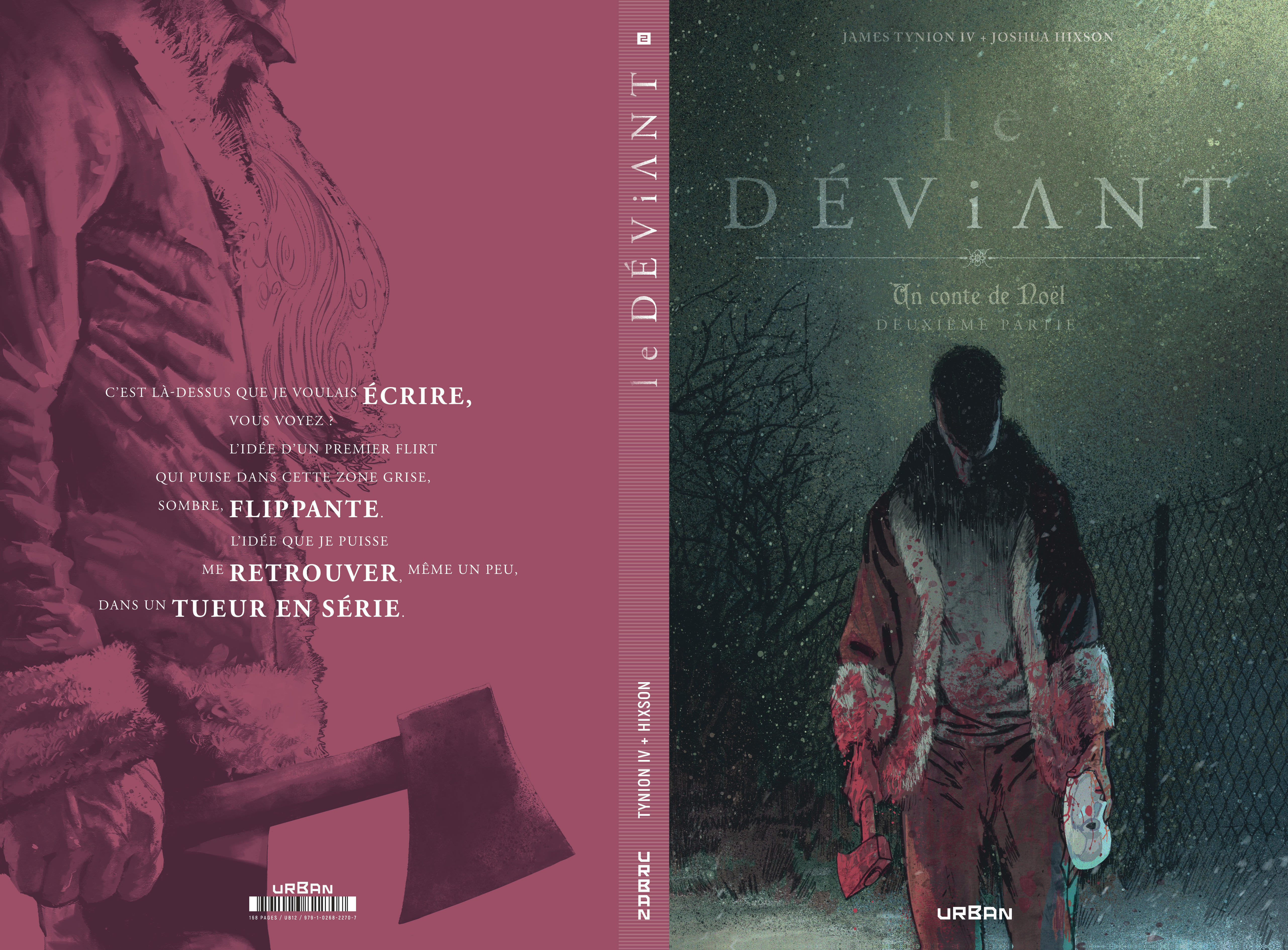 Le Déviant - Un conte de Noël tome 2 - couv