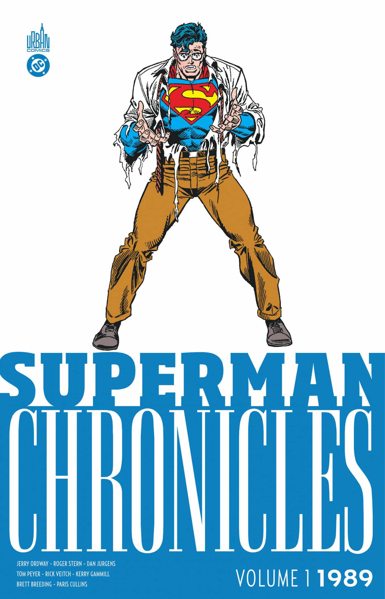 Superman Chronicles 1989 volume 1 - couv