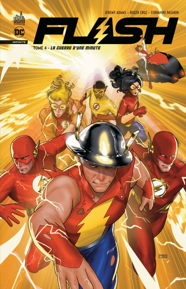 Couverture : Flash, tome 4 : La guerre d'une minute