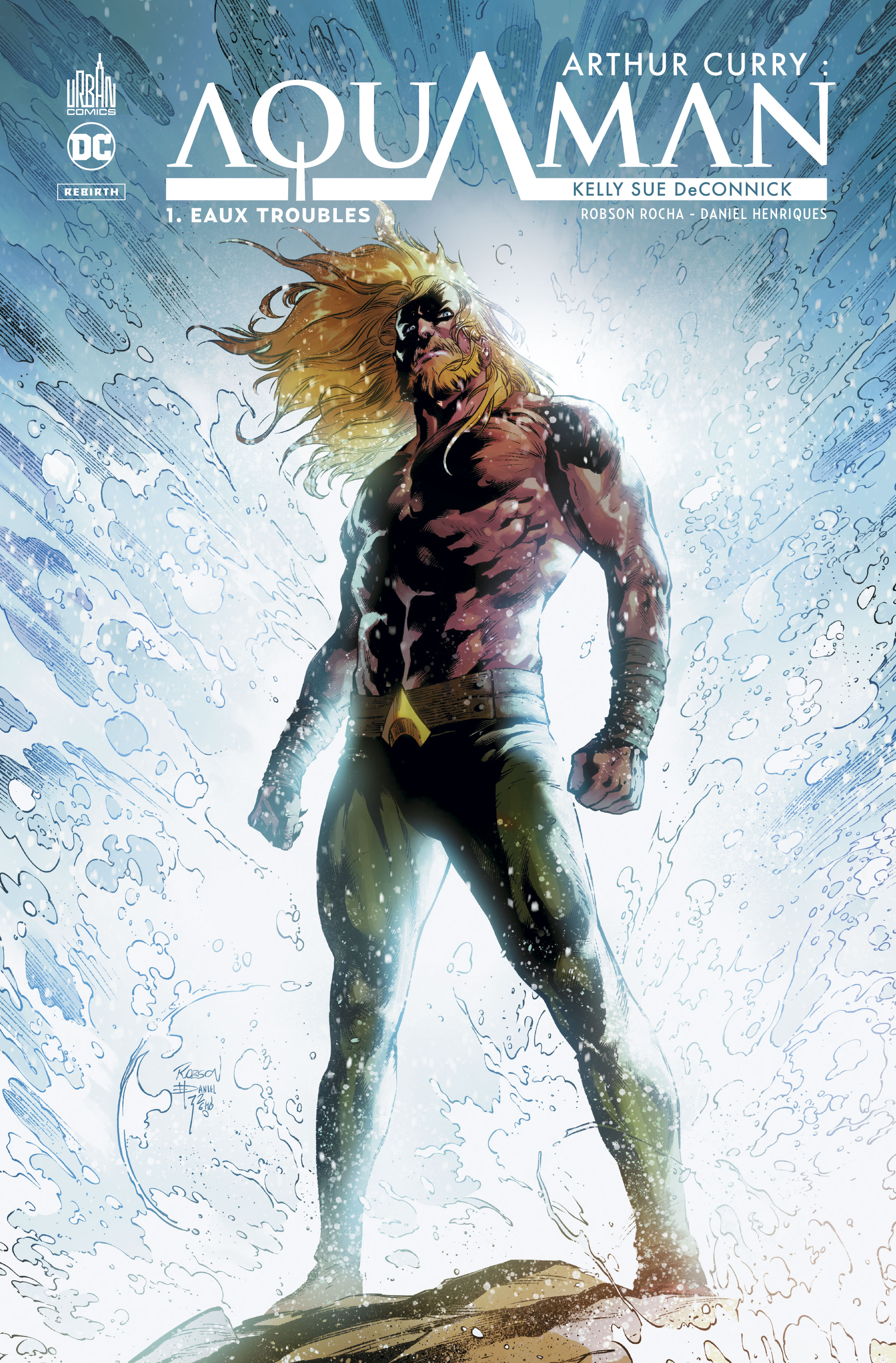 Arthur Curry : Aquaman Tome 1 - couv