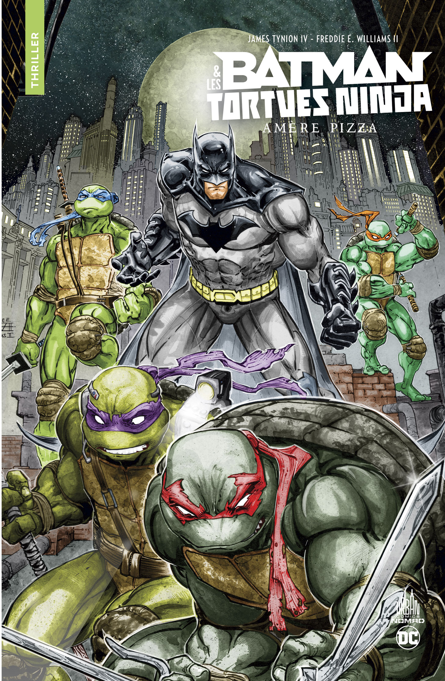 Urban Comics Nomad : Batman et les Tortues Ninja - Amère pizza – Urban Comics Nomad : Batman et les Tortues Ninja - Amère pizza - couv