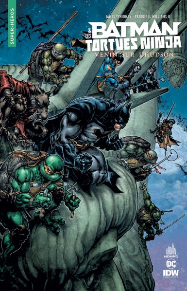 Couverture : Batman & les Tortues Ninja : Venin sur l'Hudson