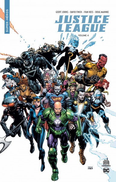 Couverture : Justice league, tome 4